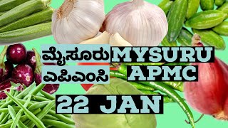 Mysuru APMC Vegetable Auction Price 21 Jan  2025|   ಮೈಸೂರು ಎಪಿಎಂಸಿ ತರಕಾರಿ ಹರಾಜು ದರಗಳು