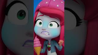 Brain Freeze! 🥶 #strawberryshortcake #shorts