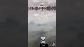 The Potala Palace in the water