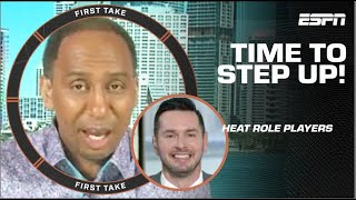 Stephen A. & JJ Redick DISAGREE on who needs to step up for the Heat 🔥 | First Take