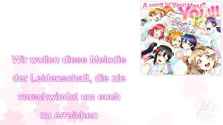 µ's - A Song for you! You? You!! (Deutsche Übersetzung)