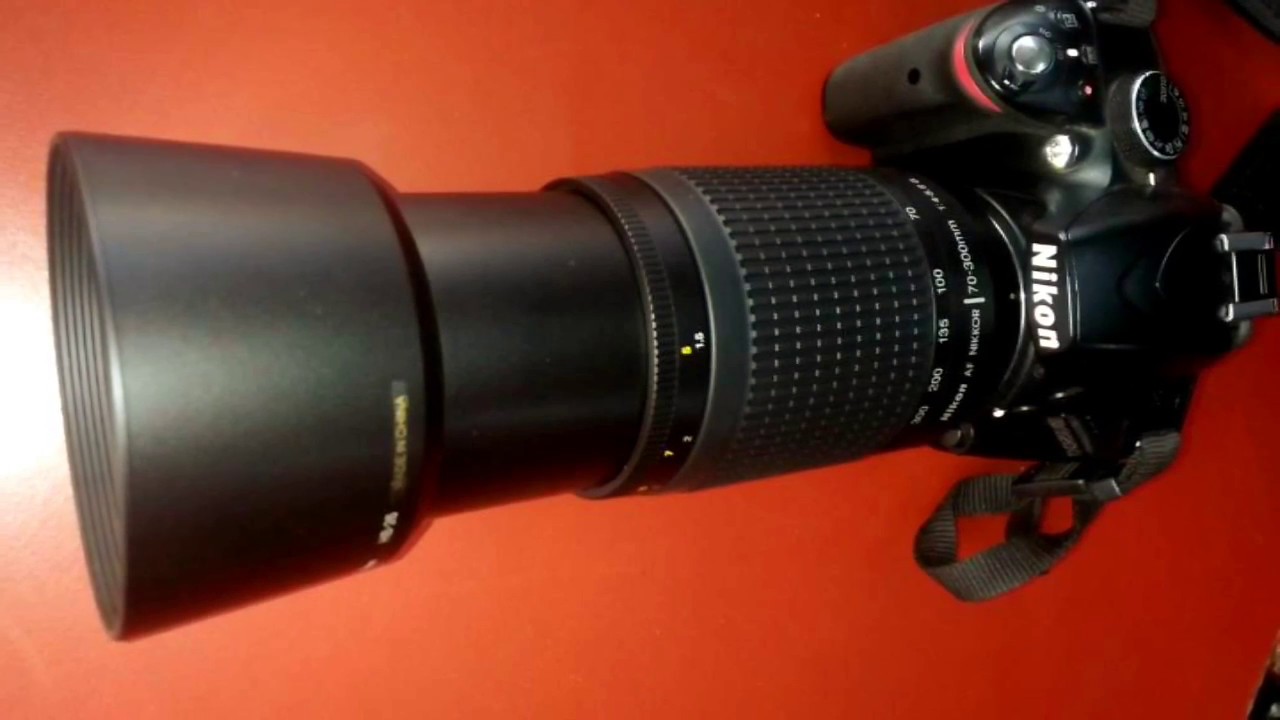 Unboxing NIKON 70-300mm F/4-5.6g Zoom-Nikkor Lens Af - YouTube