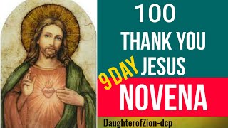 100 THANK YOU JESUS Novena | Pray Incessantly For A Breakthrough