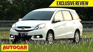 Honda Mobilio | Exclusive First Drive Video Review | Autocar India