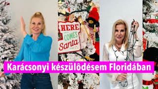 FLORIDAI KARÁCSONYI KÉSZÜLŐDÉS- Hogyan csinálom Én?!-  a bevásárlástól a fa díszítéséig