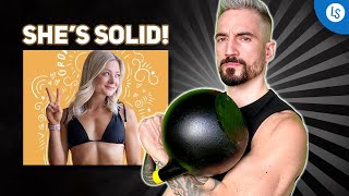 This Is How FITNESS INFLUENCERS Should Handle The Kettlebell