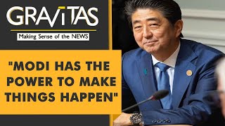Gravitas: Exclusive: Shinzo Abe backs strong India-Japan ties