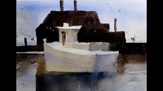 How to use the Glazing Method to paint an Abstract Boat- with Chris Petri ( Part 1 of 2 )