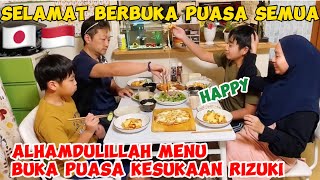 BUKA PUASA SETELAH RIZUKI LULUS SD☺️ MASAKAN SEDERHANA KESUKAAN RIZUKI😍