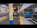 japan train tobu urban park line nodashi station departure melody