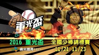 重光盃少棒賽 11/21見證熱血