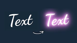 Glowing Text Animation using HTML and CSS TUTORIAL