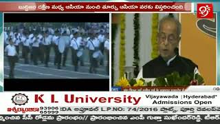 భరతమాత గొప్ప కుమారుడికి నివాళులర్పించేందుకు వచ్చా - ప్రణబ్ ముఖర్జీ