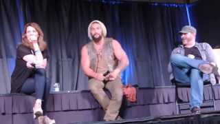Amanda Tapping and Jason Momoa Panel Evolution Expo 2014 Part 2