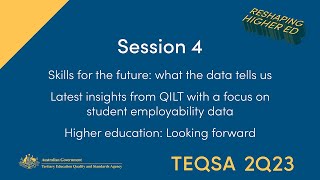 #TEQSA23 Session 4