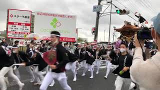 令和3年　春木町　新調入魂式　清祓式　御披露目曳行