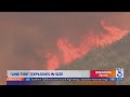 'Line Fire' explodes to more than 17,000 acres