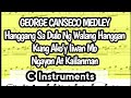 George Canseco Medley Flute Violin Sheet Music Backing Track Play Along Partitura