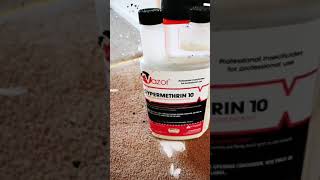 Pest control. Cypermethrin 10