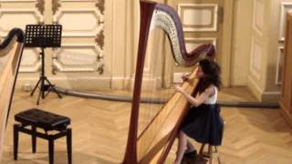 G.Puccini : O mio babbino caro. (Bianka Szauer, 10y.o.-harp)