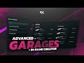 Advanced Garages (& In-Game Creator) - FiveM Script (ESX, QBCORE & QBOX)