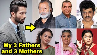 Meet 3 Fathers and 3 Mothers of Shahid Kapoor