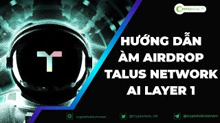 Hướng dẫn làm Airdrop Talus Network, Block chain AI Layer1