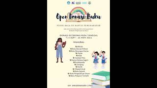 Open Donasi Buku