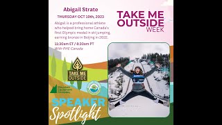 Abigail Strate: The journey to the Olympic podium for ski jumping - Take Me Outside Week 2023