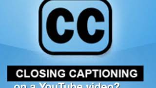 How to Turn on Closed Captions on YouTube