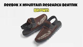 Reebok x Mountain Research Beatnik Brown