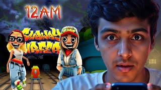 Playing Subway Surfers at 12 AM (Telugu)