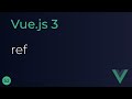 Vue JS 3 Tutorial - 52 - Replacing data with ref