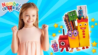 ÉTUI NUMBERBLOCKS pour CRAYONS ✏️🌈123 - Arts et artisanats pour enfants | ​Numberblocks en français