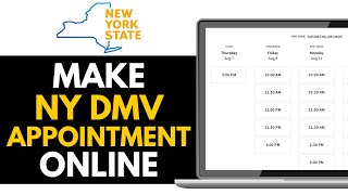 How to Make a NY DMV Online Appointment 2025 (Complete Guide)