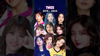 Twice members then and now in 2024