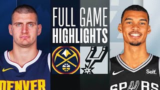 NUGGETS at SPURS | FULL GAME HIGHLIGHTS | March 15, 2024