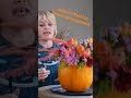 full tutorial on https://youtu.be/PT9emhm8yKk.#flowerarrangement #pumpkinflowerarrangement #flower