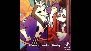 Loona x random husky😩❤