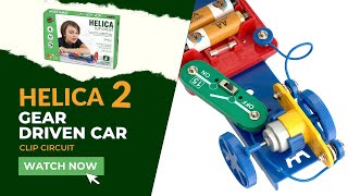 Helica 2 - Clip circuit  Gear driven car