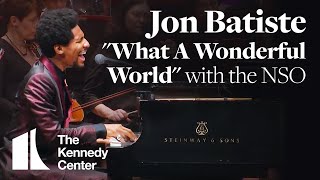Jon Batiste - "What A Wonderful World" w/ National Symphony Orchestra | DECLASSIFIED