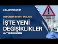 Almanya'da 3-G dönemi başladı: Değişiklikler - 23 Ağustos 2021 Oktan Erdikmen