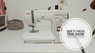 How to Thread Your Janome Sewing Machine
