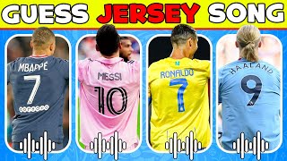 Guess Shirt SONG 👕 Guess the SONG and Jersey of Football Player | Ronaldo, Messi, Neymar