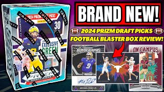 *SICK ROOKIE AUTO PULL!🔥 2024 PRIZM DRAFT FOOTBALL BLASTER BOX REVIEW!🏈