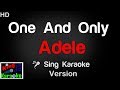 🎤 Adele - One And Only (Karaoke Version) - King Of Karaoke