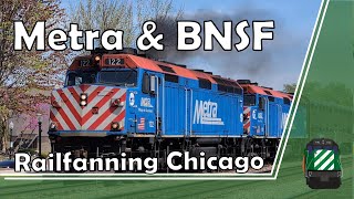 Chicago Railfanning - Metra & BNSF