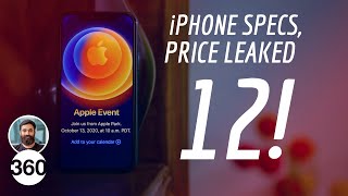 iPhone 12 Leaks: Launch Date Confirmed; Price in India, Specs Revealed?