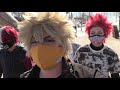 baku snow show down kiribaku tododeku cosplay outing my hero academia cosplay