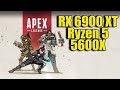 Apex Legends RX 6900 XT & Ryzen 5 5600X | 1440p - 2160p | FRAME-RATE TEST